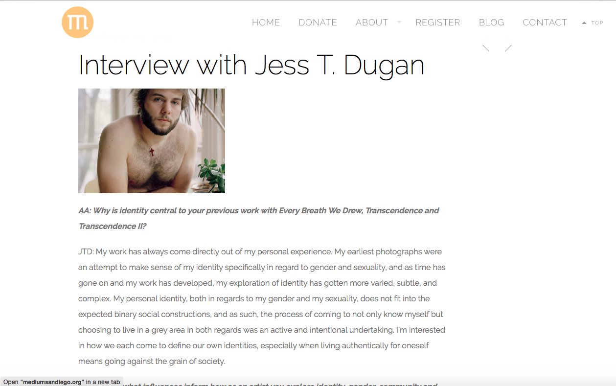 Interview with Jess T. Dugan